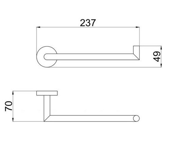 полотенцедержатель ALLEN BRAU PRIORITY